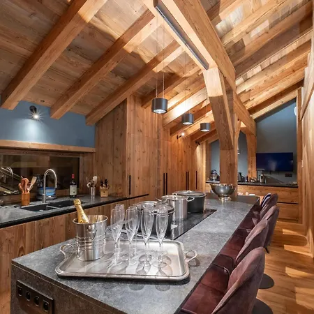 Kalinka, Meribel,15 Personnes, Piscine, Spa, Massage, Cinema Et Playroom Chalet Les Allues